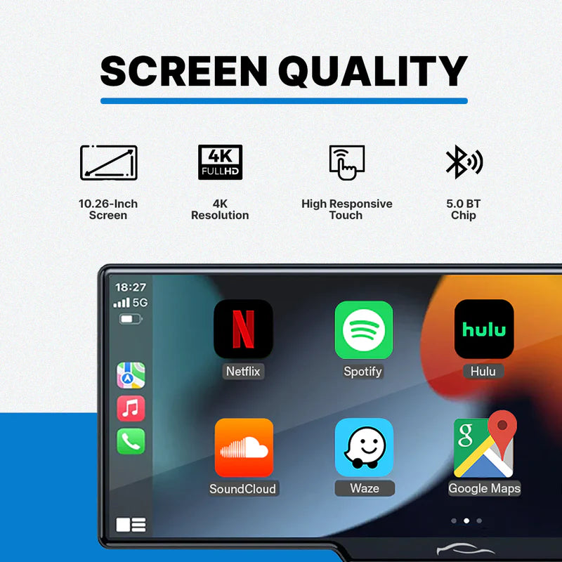 SmartDash™ Pro CarPlay Tablet 2025